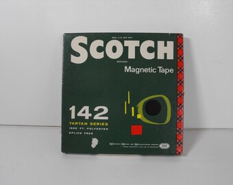 Vtg Pre-Recorded Scotch Brand Magnetic Tape for Reel to Reel Player 1800 ft (1375)