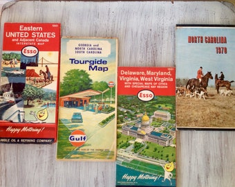 Vintage maps