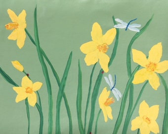 Daffodils in Spring