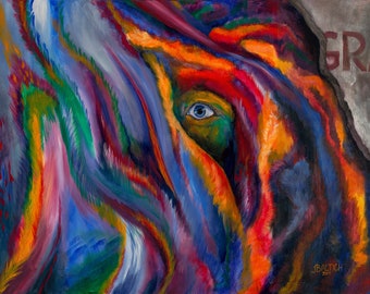Deception Prints from Orginal Acrylic on Canvas