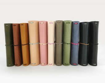 Traveler's Notebook Cover // Field Notes Cover // Moleskine Cover - Made to Order - Custom - I'm not perfect but i'm beautiful