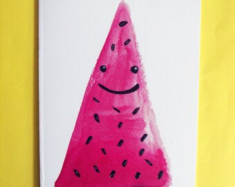 Watermelon A5 Lined Notebook