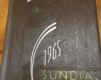 1965 Sundial Williams High School Year Book