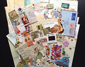 100+ Pieces Huge Vintage Ephemera Pack - Mainly British