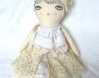 Vintage-Style Ragdoll - Gifts for Women - Nursery Decor Girls - Gifts for Girls - Home Decor Doll - Collectible Ragdoll