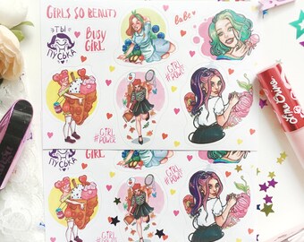 Stickers "GIRL POWER"