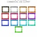Clip art frames. Digital picture frames, digital frame clip art, 13 antique frames includes gold digital frame