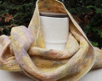 Handmade Nuno Felted Scarf