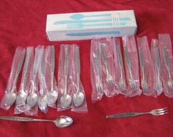 Vintage Interpur Stainless Steel Flatware