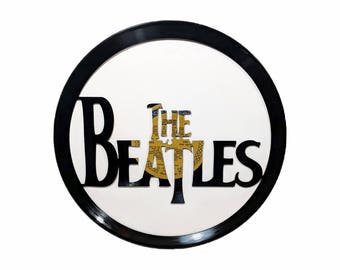 The Beatles Vinyl Record Art