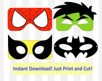 Download Batman mask svg | Etsy