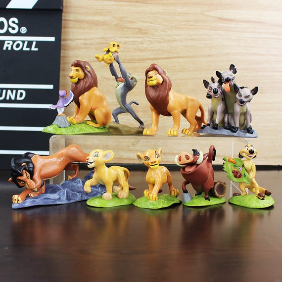 lion king icing figures