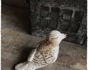White Bird ceramic stoneware height 5.5 cm