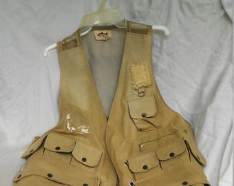 Sale Reduced - Vintage Fishing Vest - Stream King - Japan