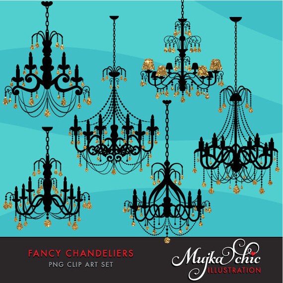 Fancy Gold Foil Chandelier Clipart With Glitter Crystals Instant Download Silhouette Graphics From MUJKA On Etsy Studio Fancy Gold Foil Chandelier Clipart With Glitter Crystals Instant Download Silhouette Graphics From MUJKA On Etsy Studio