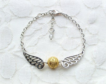 Golden Snitch INSPIRED bracelet