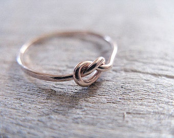 Knot Ring 14k Rose Gold Filled
