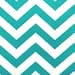 Fabric by the Yard True Turquoise Chevron Fabric Turquoise Fabric Premier Prints ZigZag True Turquoise