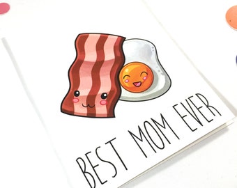 PRINTABLE Mothers Day Card for Mom - Blank - Mothers Day Card - Best Mom Ever