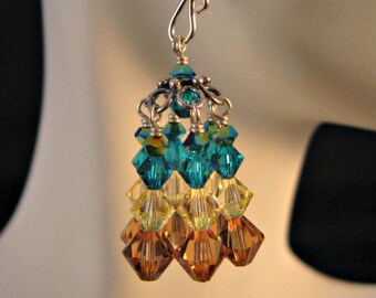 Crystal Chandelier Earrings,crystal earrings,silver earrings,chandelier earrings,swarovski crystal earrings,swarovski,crystal,earrings