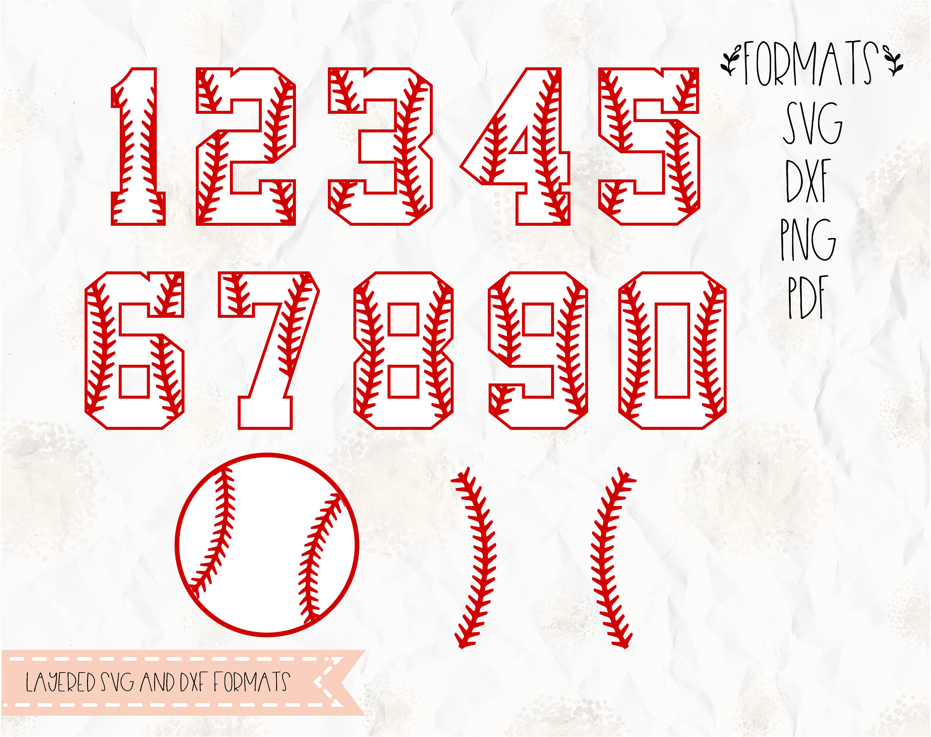 Download Baseball Stitch, ball, numbers, svg, png, dxf, pdf for ...