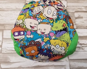 90's Cartoon OS Diaper fitted, AI2, Pocket