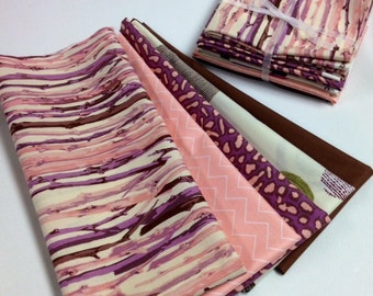 Set of 5 Fat Quarters TWIGS COLLECTION
