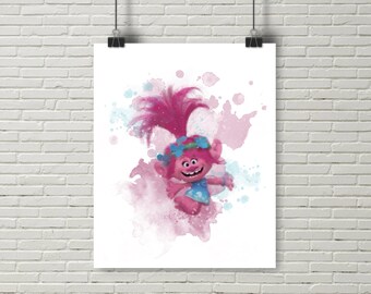 Trolls poster | Etsy