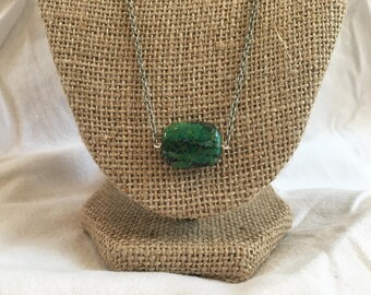 Green Chrysocolla Necklace