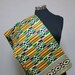 Ghanaian Kente Print, African Quilting, Java print, Sold by the yard.