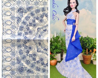 Rhapsody in Blue for FR, Silkstone Barbie & Victoire Roux