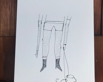 The Rat Man - Original Drawing