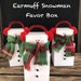 Santa Favor, Party Favor, Table Favor,Christmas Gift Box, Gift Card Money Holder