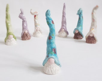 Garden gnome, Tomte Gnome, lucky, Magic, Folklore, gardener gift, terrarium, plant pot, woodland, outdoor ornament, wedding favours