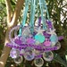Mommy to be pin mommy corsage-under the sea mommy pin purple