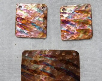 Copper earring components