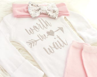 Newborn Outfit, take home outfit, Newborn Coming Home outfit Newborn bodysuit, newborn outfit, baby girl outfit