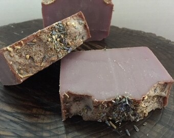 Black Amber and Lavender Cold Process Soap