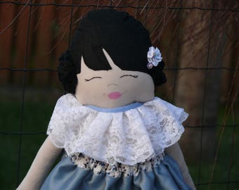Mira cloth doll,fabric doll