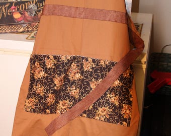 Brown Country Apron