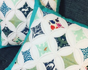 Modern Cathedral Window Pillow