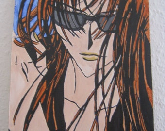 Demon diary hand painted Nr. 01