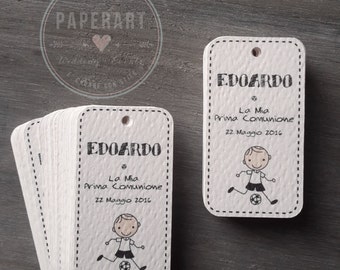 20 bigliettini (tags) per bomboniere