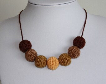 Crochet Beads Necklace