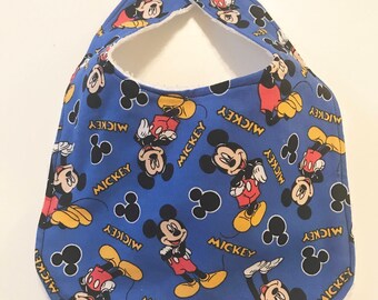 Handmade "Classic Mickey" Bib