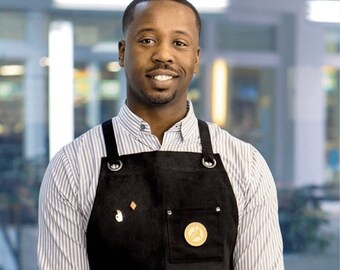 OB Pitch Black Canvas Apron