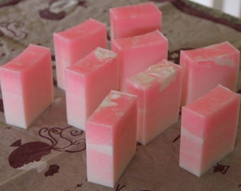 Pink Ombre Goats Milk Soaps