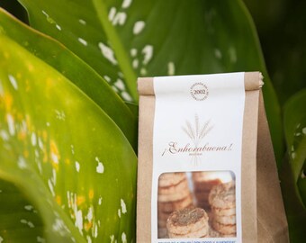 Obleas de Ajonjolí, Coco y Almendras / Sesame Seed, Coconut & Almond Cookies