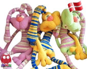 121DK Dude kanin - Amigurumi Hækle Opskrift - PDF af Pertseva Etsy