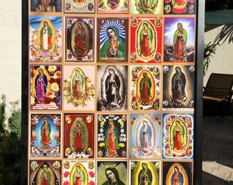 50% OFF - Stunning GUADALUPE Chromo Historical Religious 20 x 30" Photo Fine Art Print by MARIPOSAFUERTE